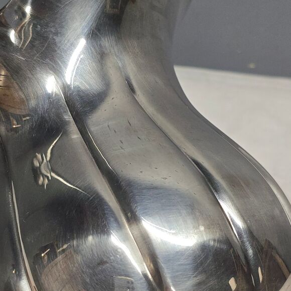 Vintage Jack Shepard Sheffield Silver Co Pitcher 3505 plate USA ice guard 7.25" - Picture 8 of 8